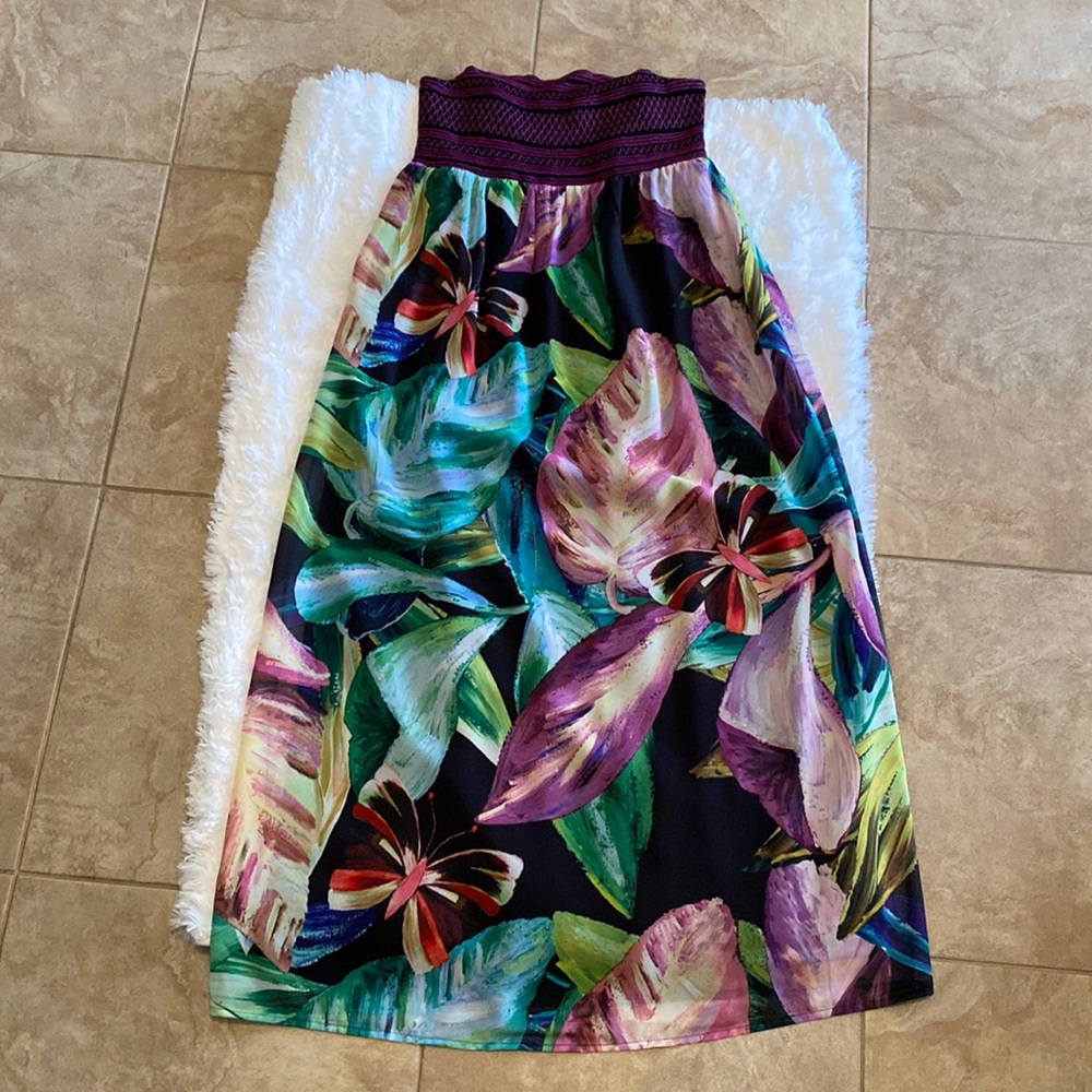 Strapless dress